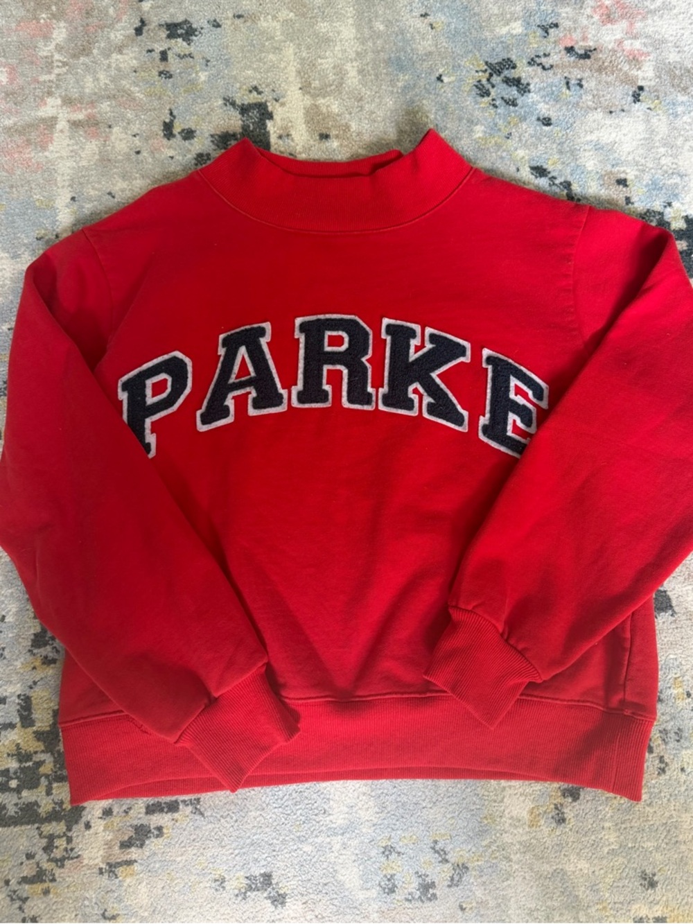 Red PARKE Sweatshirt